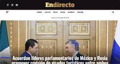 Desktop Screenshot of endirecto.mx